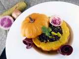 Automne Flamboyant : Courge Jack Be Little, Riz Noir Vénéré, Carotte Jaune et Magret de Canard