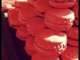 Macarons Framboises / Chocolat blanc