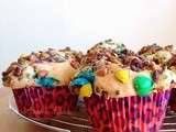 Muffins aux m&m's