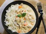 Poulet façon Blanquette