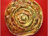 Tarte Spirale Courgettes Carottes {Jambon, St Môret}