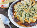 Tatin Feuilletée Oignon Curry et Boudin Blanc