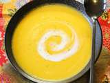 Velouté de Carottes et Patates Douces {Inspiration Thaï}