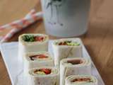 Wraps Guacamole, Tomates et Bacon