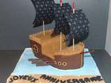 Gâteau Bateau de Pirate