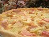 Tarte à la rhubarbe