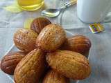 Madeleines au miel