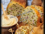 Cake Aux Petits Pois, Lardons & Comté