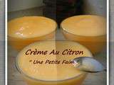 Crème Au Citron