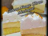 Gâteau Nuage Citron Meringué