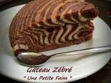 Gâteau Zébré