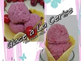 Glace à La Cerise