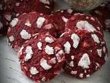 Red Velvet Crinkles Cookies