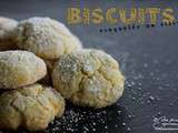 Biscuits craquelés au citron