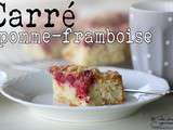 Carré pomme-framboise