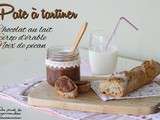 Pâte à tartiner chocolat au lait, sirop d’érable et noix de pécan