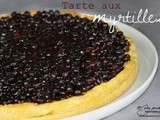 Tarte aux myrtilles