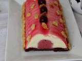 Bûche Cerise & Amande