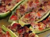 Courgettes farcies