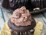 Cupcakes aux Ferrero Rocher