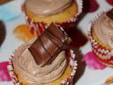 Cupcakes Nutella et Kinder Bueno