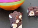 Fudge chocolat noir, amandes et noisettes