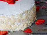 Layer cake façon fraisier