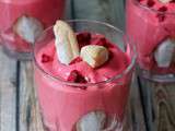 Mousse de framboises