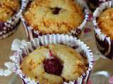 Muffins aux framboises (et chocolat blanc)