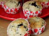 Muffins poire et chocolat