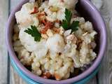 Pâtes au Chou-Fleur & Amandes