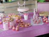 Première Sweet Table pour une petite Princesse