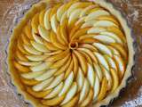 Tarte aux pommes et aux nectarines