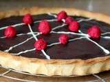 Tarte Chloé - chocolat et framboise - Pierre Hermé