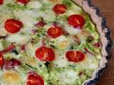 Tarte courgette-pesto