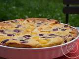 Clafoutis aux nectarines et cerises