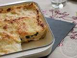 Lasagnes au thon et aux épinards