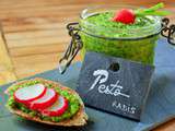 Pesto aux fanes de radis bio