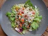 Salade du soir {légumes et féculent}