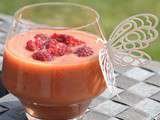 Smoothie bonne mine {abricot, framboise, noire de crimée et orange}