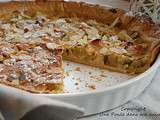 Tarte à la rhubarbe d'autrefois de Pépée