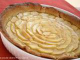 Tarte aux pommes gourmande {compote et morceaux de pommes}