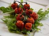 Tomates cerises confites