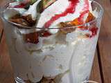 Verrine de mascarpone aux fruits secs