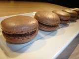 Macarons au chocolat