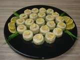 Mini-Mousses de Courgettes au saumon fumé