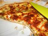 Tarte saumon asperges