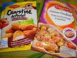 Tests : Cuisson fondante de Ducros et Croustine de poulet de Maggi