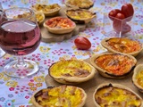 Mini quiches pour apéro ! - Une ribambelle d'histoires