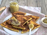 Pancakes à la rhubarbe - Une ribambelle d'histoires